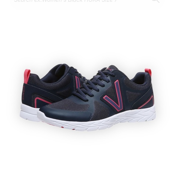 Vionic Women's Miles II Size 9 Navy & Pink - Picture 2 of 7